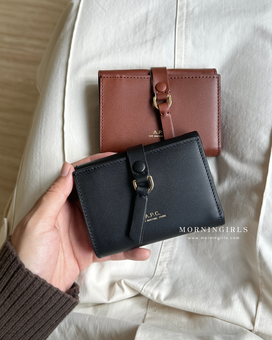 A.P.C. Noa Trifold Wallet