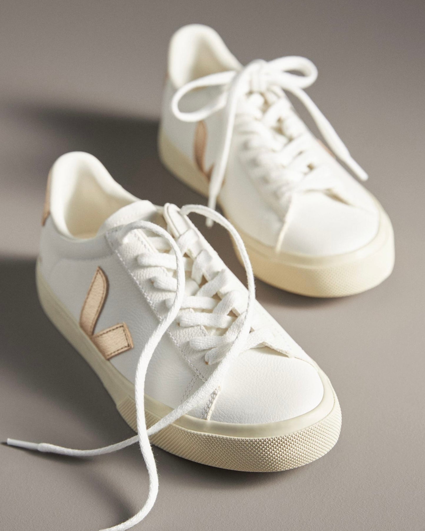 VEJA法國小白鞋 Campo 香檳金