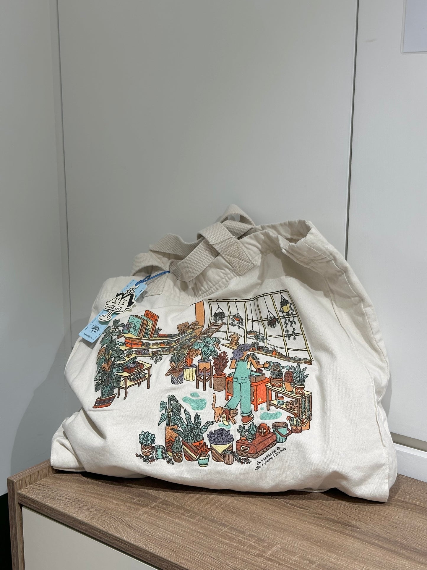 Hamblepie 泰國自家品牌 - Garden House Tote Bag