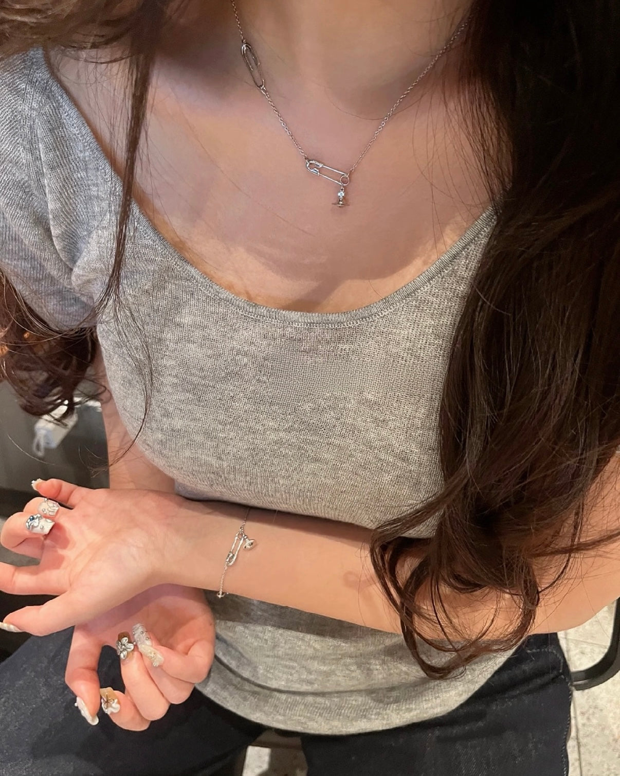 Vivienne Westwood Safety Pin Pendant Necklace 最新925純銀扣針🧷