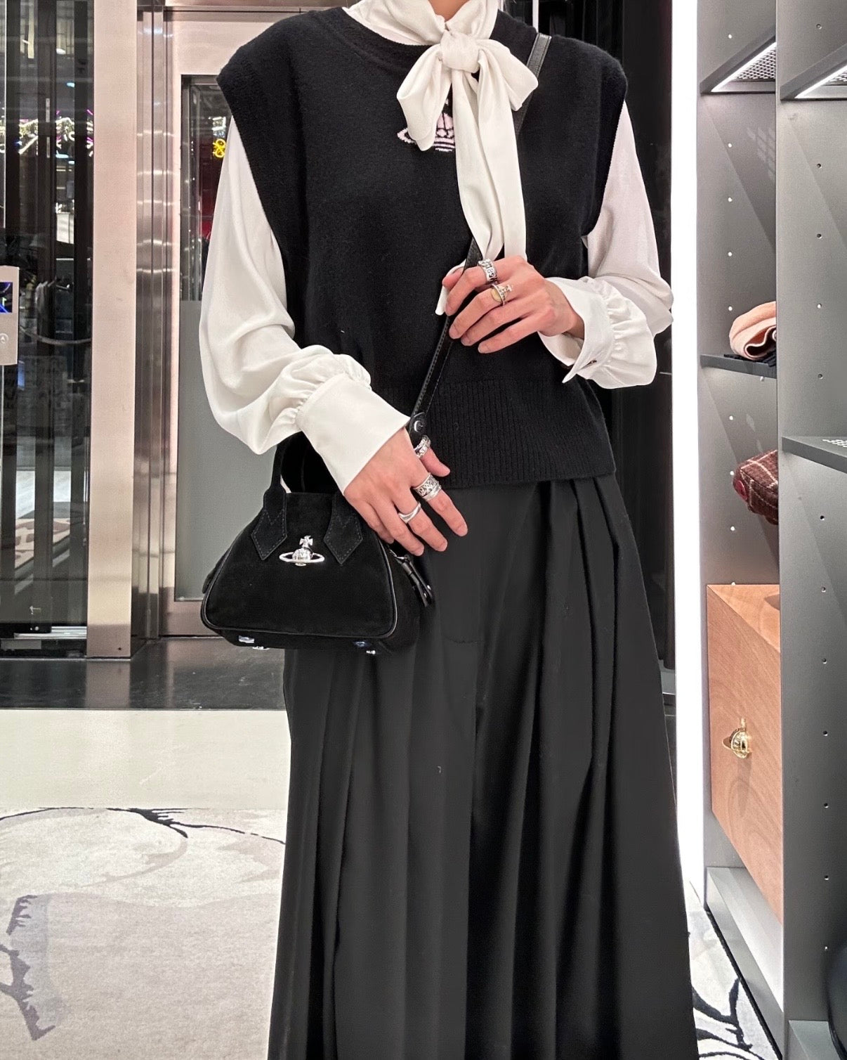 Vivienne Westwood Mini Yasmine Bag 2026最新限定復古猄皮