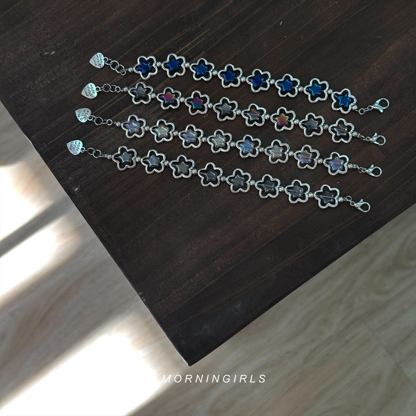 Otro Accesorio 西班牙手工飾物 - Flower & Star Layered Bracelet