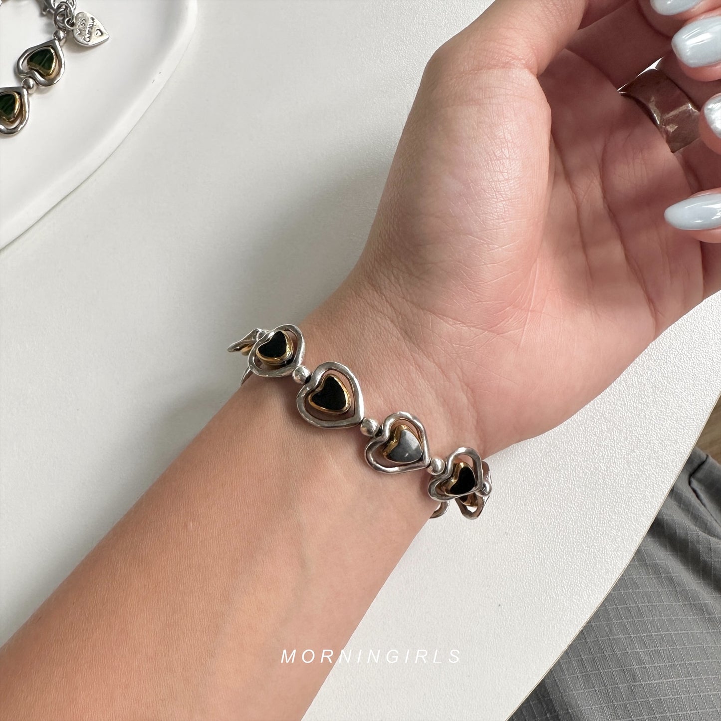 Otro Accesorio 西班牙手工飾物 - Heart Layered Bracelet