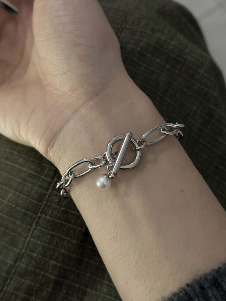 韓國OFUSE Pearl Drop Bracelet
