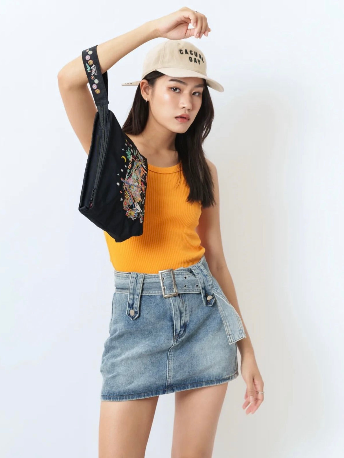 Hamblepie 泰國自家品牌 - Night Party Shoulder Bag with Hand Strap［跣水質料!］