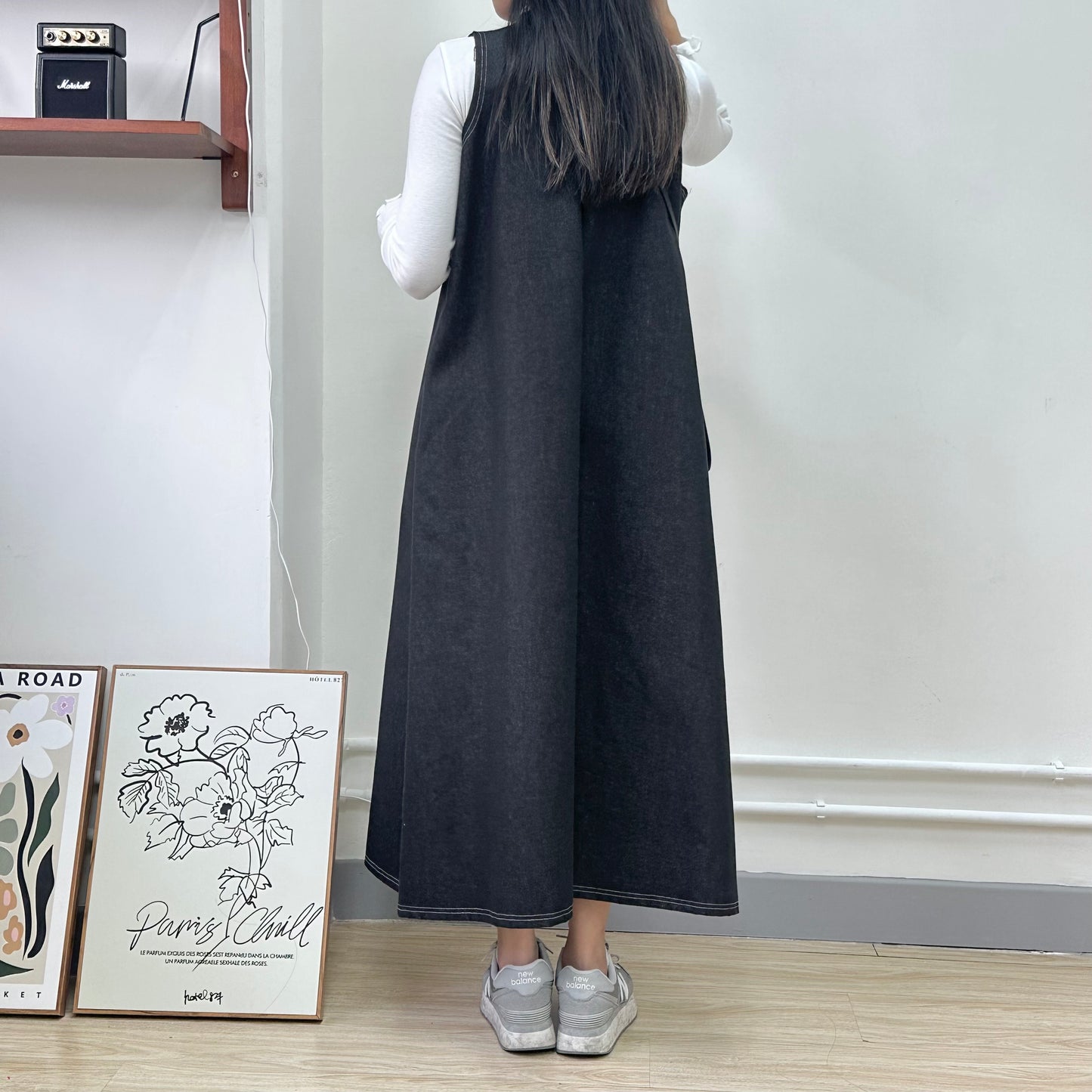 明線牛仔背心OPS 2色入 [門市搬遷清貨限時優惠$199!]