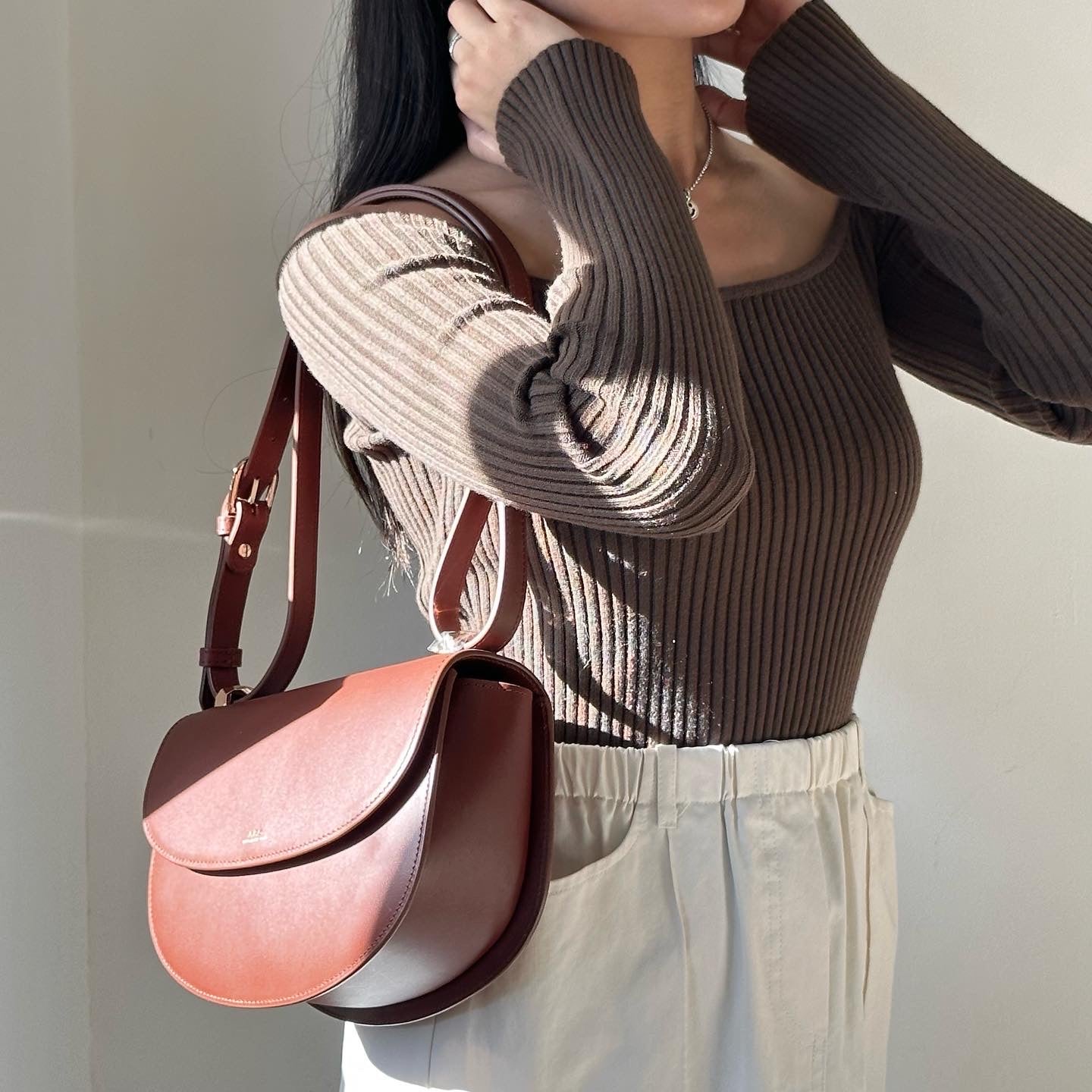 A.P.C. Geneve Bag 馬鞍包 [REGULAR] [復古啡優惠現貨中]