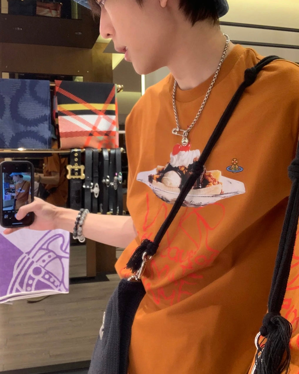 Vivienne Westwood Imogene Necklace 扣針頸鏈 ［中性款男女適用］