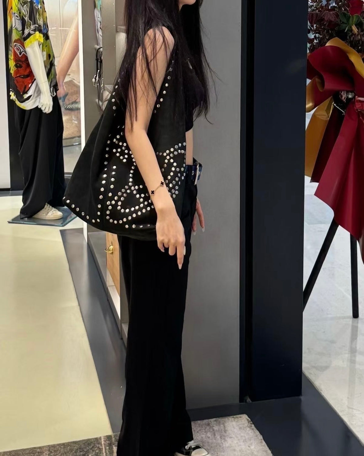 Vivienne Westwood Eleanore Tote Bag  [極限量手工制窩釘袋 斷貨半年微量現貨終於回歸]