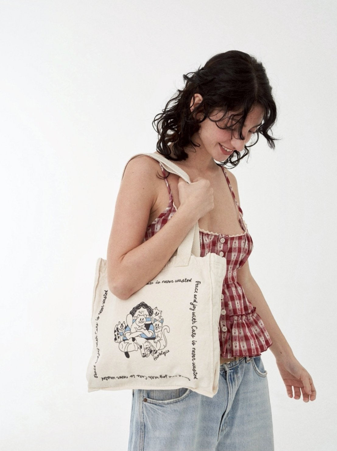 Hamblepie 泰國自家品牌 - Meow Meow Party Tote Bag［最新上架!］