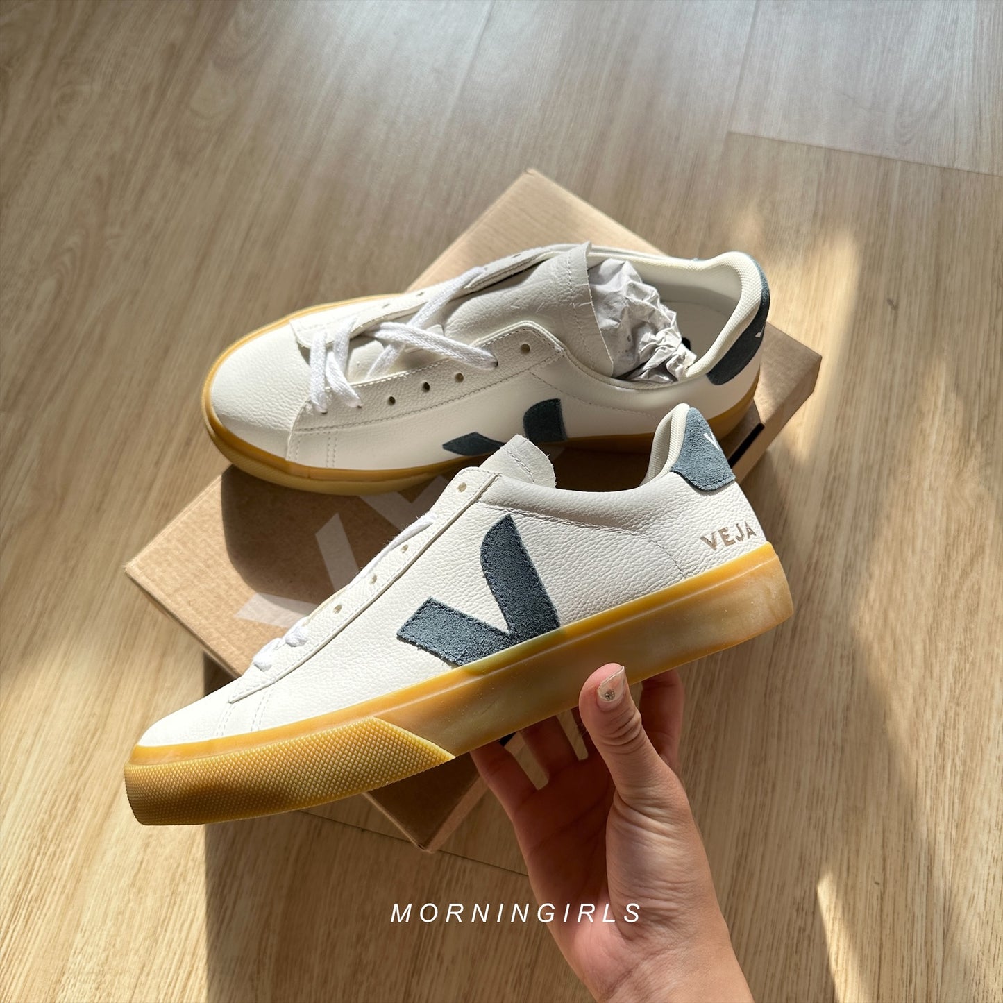 VEJA法國小白鞋 CAMPO生膠底