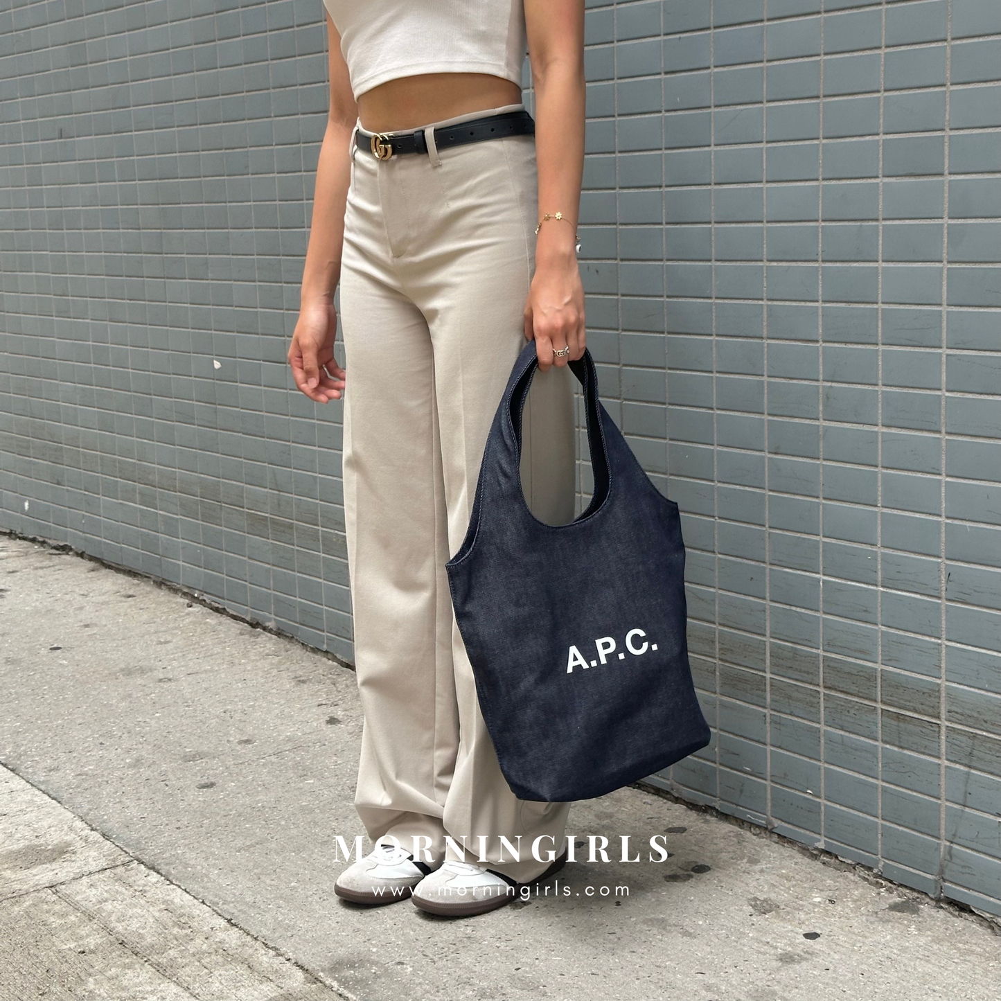 A.P.C. Ninon Tote Bag 最新重磅牛仔布