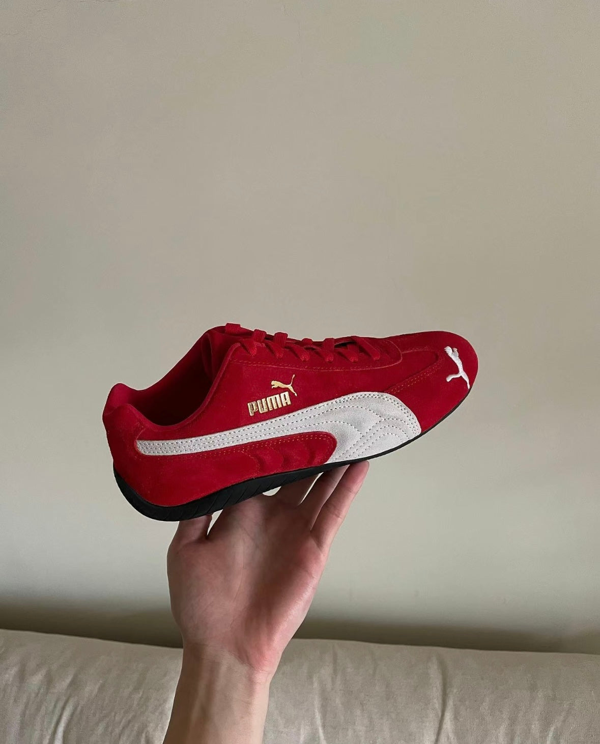 PUMA Speedcat OG 紅白 [Rose同款熱賣!]