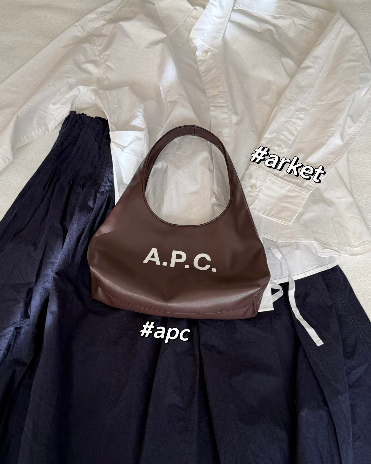 A.P.C. Baby Ninon Shoulder Bag［新色上架 超可愛腋下袋! 全現貨發售中］
