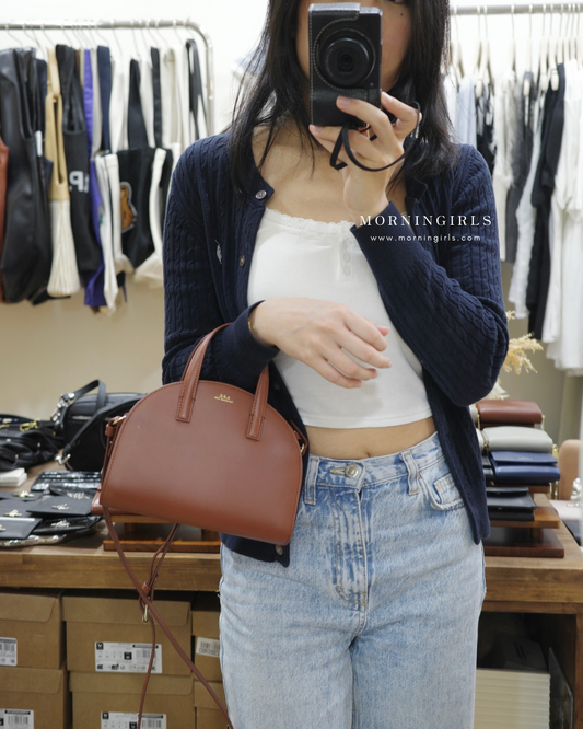 A.P.C. Demi Lune Tote Bag 真牛皮 [MINI]［最新系列上架!］