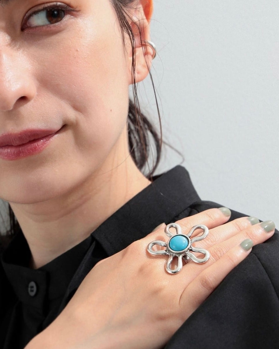 Otro Accesorio 西班牙手工飾物 - Hollow Flower Ring [NEW ITEM!]