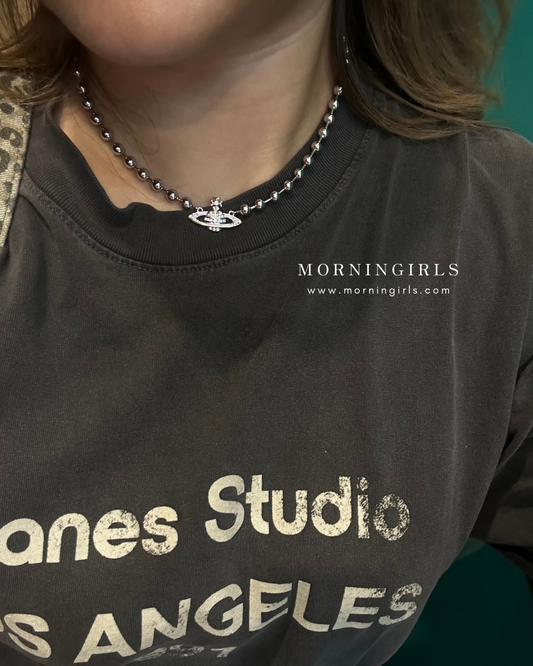 Vivienne Westwood Thames Mini Bas Relief 全新鋼珠系列 金銀兩色 項鏈手鏈同步上架 [最新上架!]