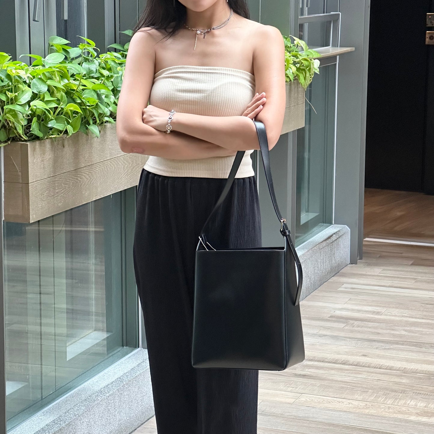 A.P.C. Virginie Bucket Bag 水桶袋 [REGULAR] ［DUSTY PINK年末大折扣中!］