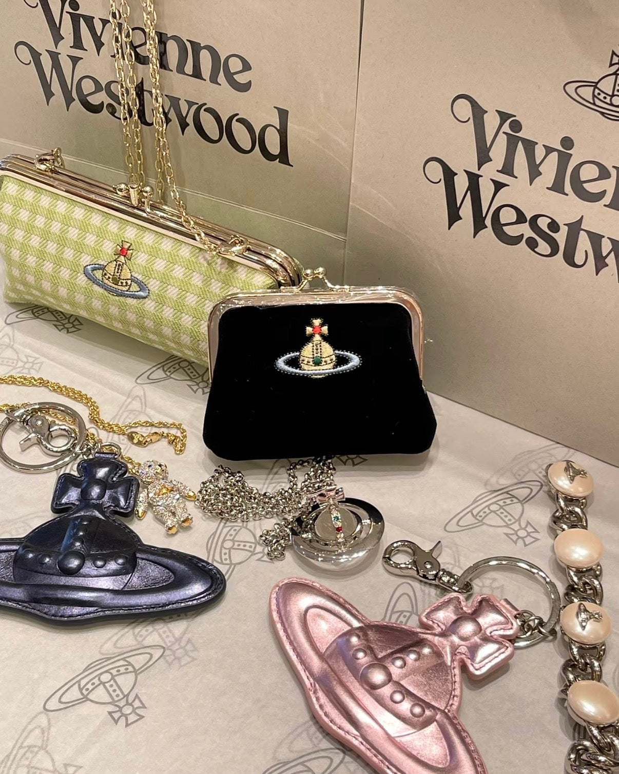 Vivienne Westwood Frame Coin Purse 天鵝絨 VELVET［現貨優惠中!］