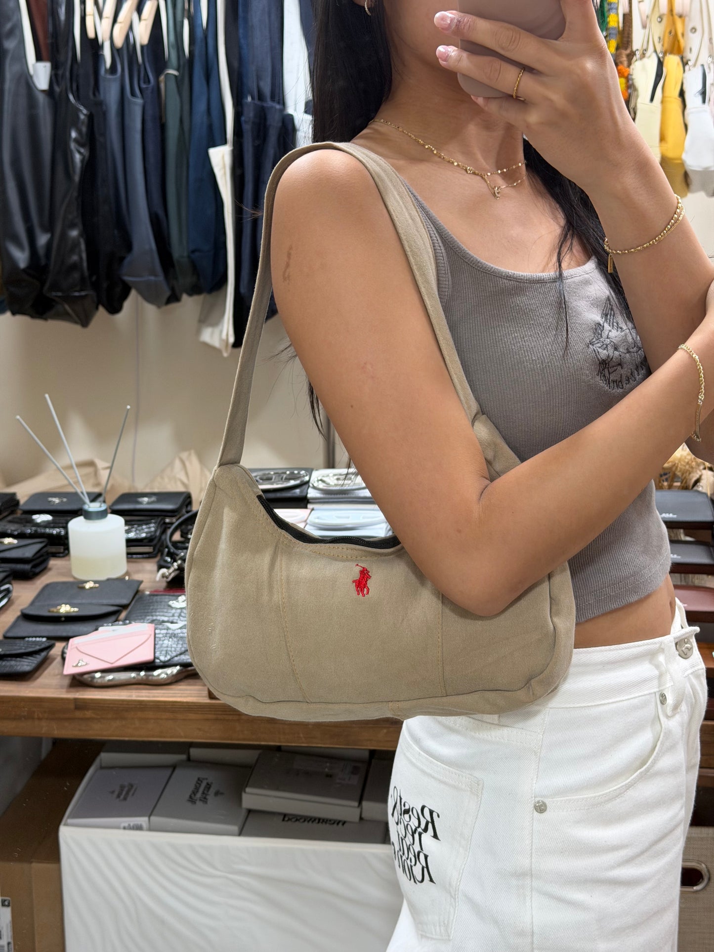 Thailand Remade Vintage Shoulder Bag [Polo款$199🌴獨一無二每款只有1個]