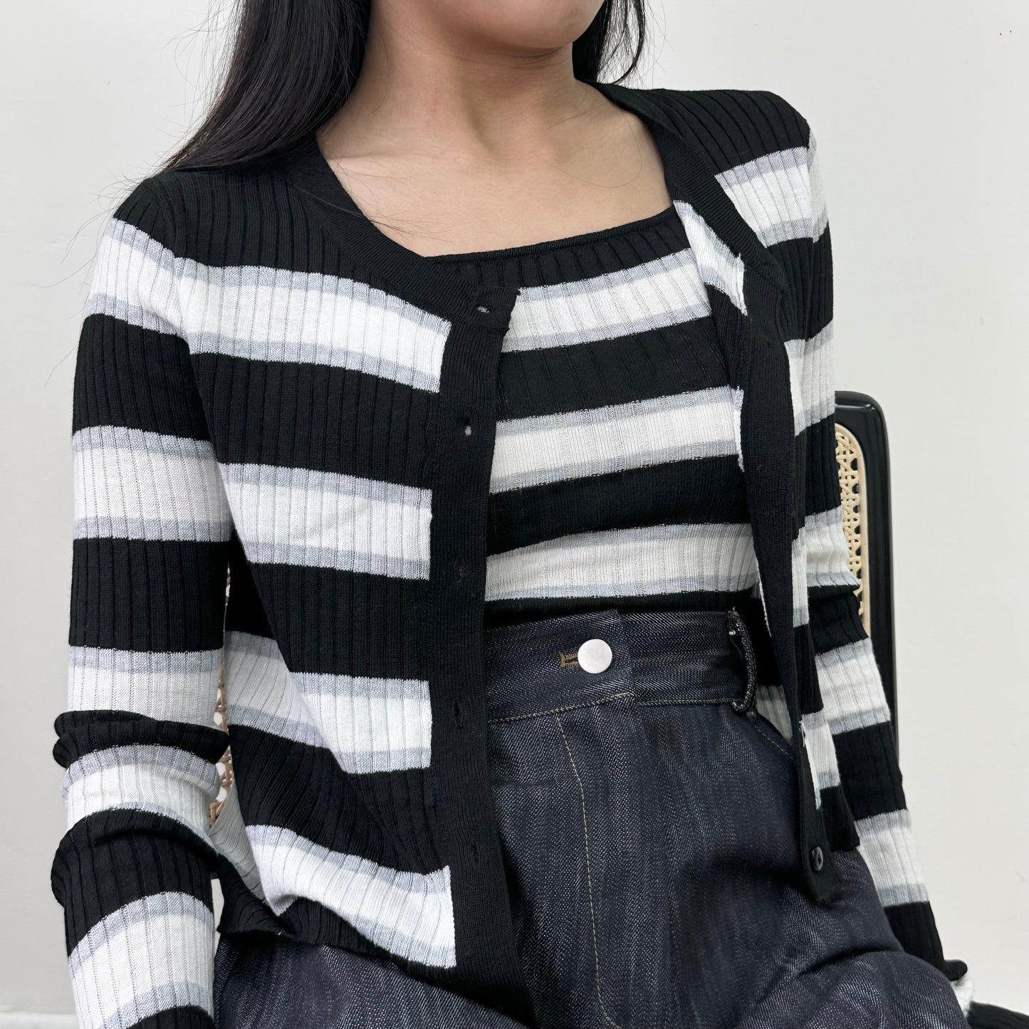 日常粗間直紋Set [門市搬遷清貨限時優惠$149!]