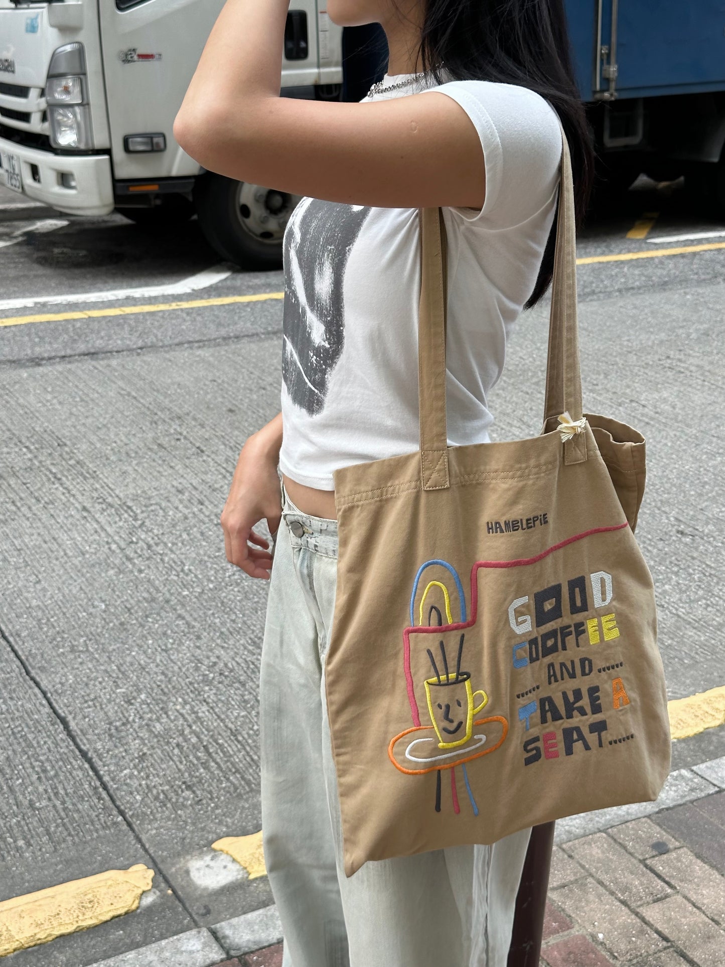 Hamblepie 泰國自家品牌 - Good Coffee Tote Bag
