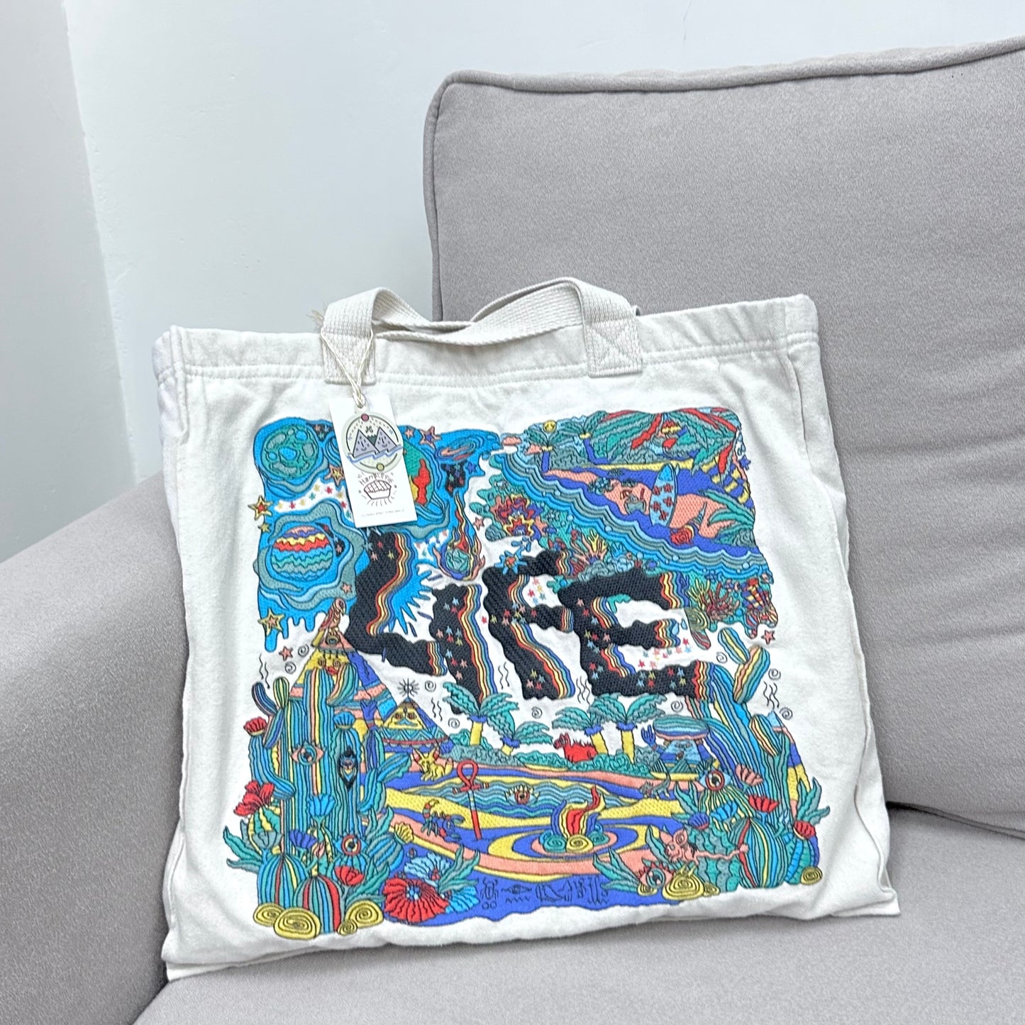 Hamblepie 泰國自家品牌 - Rainbow Life Tote Bag