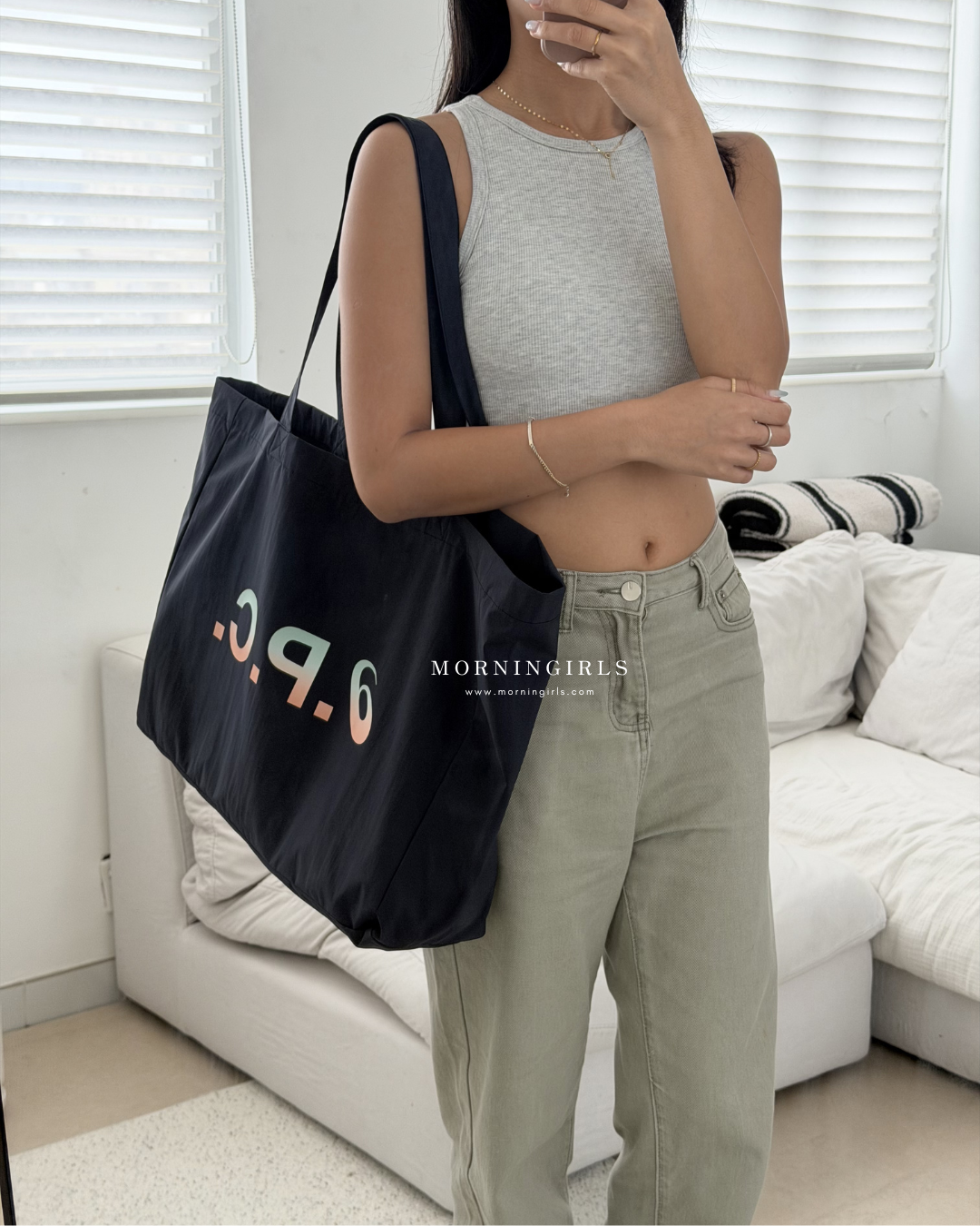 A.P.C. X Asics Tote Bag［絕美運動品牌聯名 法式簡約感］