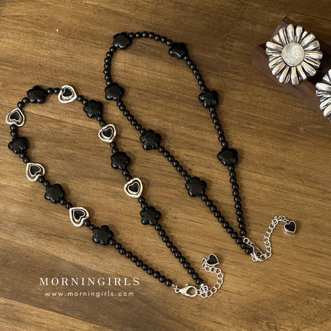 Otro Accesorio 西班牙手工飾物 - Mini Flower Heart Choker