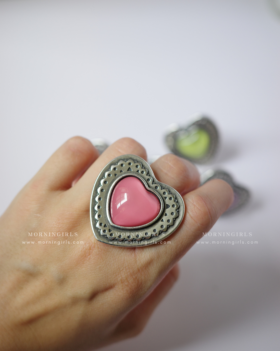 Otro Accesorio 西班牙手工飾物 - Vintage Heart Ring [NEW ITEM!]