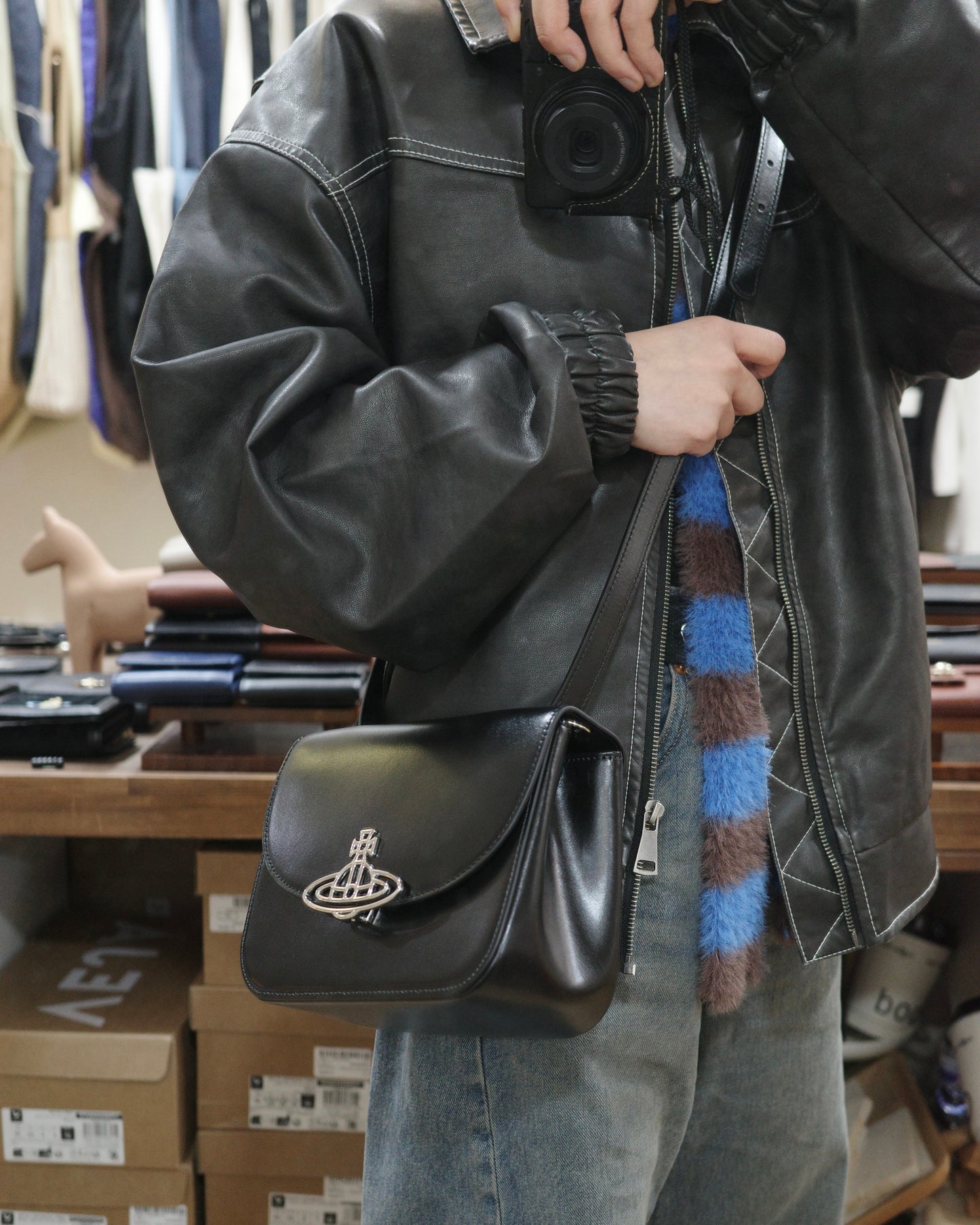 Vivienne Westwood Linda Bag［人氣小方盒］