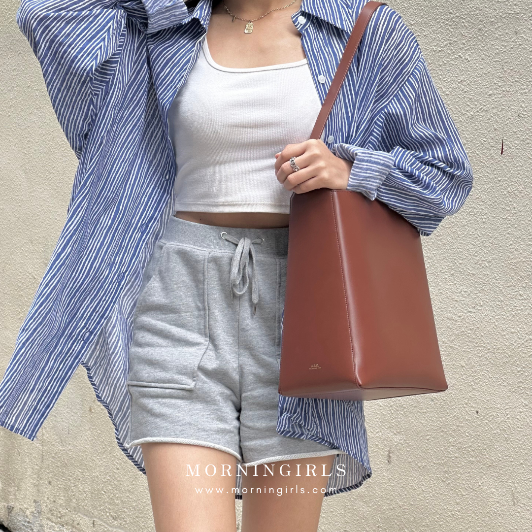 A.P.C. Virginie Bucket Bag 水桶袋 [REGULAR] ［DUSTY PINK年末大折扣中!］