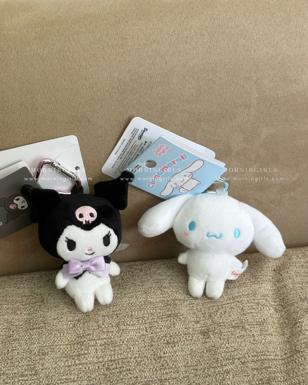 愛心扣Sanrio家族掛飾ᰔ ꒰ᐢ. .ᐢ꒱ [日本限定]