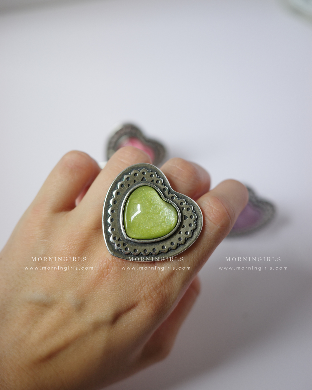 Otro Accesorio 西班牙手工飾物 - Vintage Heart Ring [NEW ITEM!]