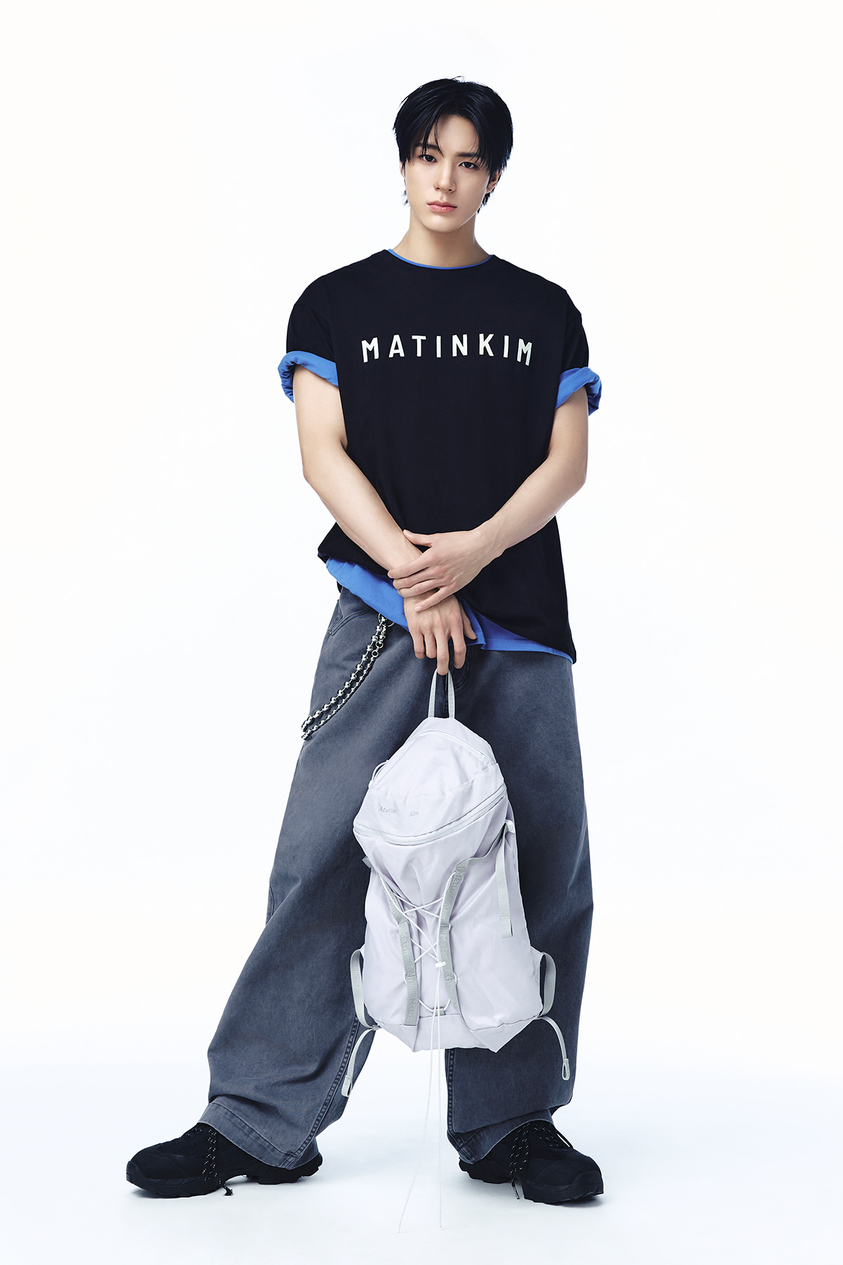 Matin Kim Matin Airy Rover Backpack 最新韓國選物🇰🇷工裝風尼龍抽繩背包［超輕身中性設計 大推!］