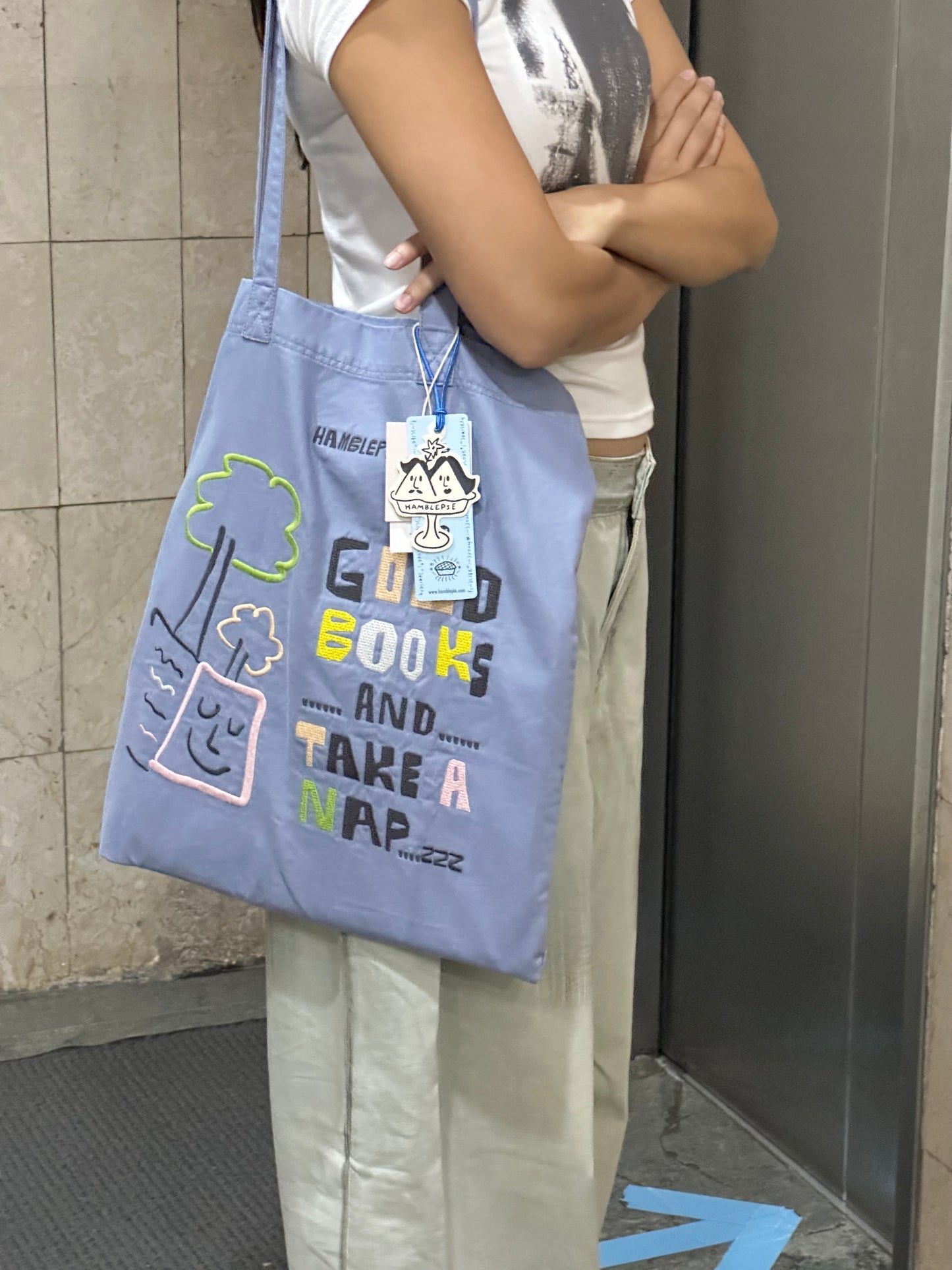 Hamblepie 泰國自家品牌 - Good Books Tote Bag