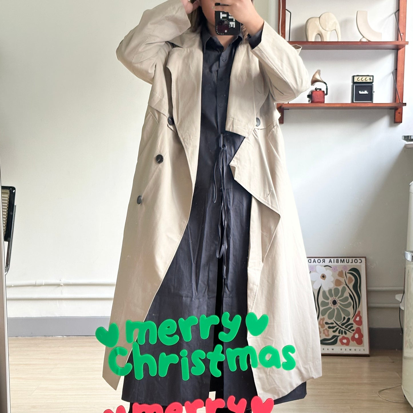 French Trench Coat [CP值超高!! 建議160up穿著]  [門市搬遷清貨限時優惠$149!]