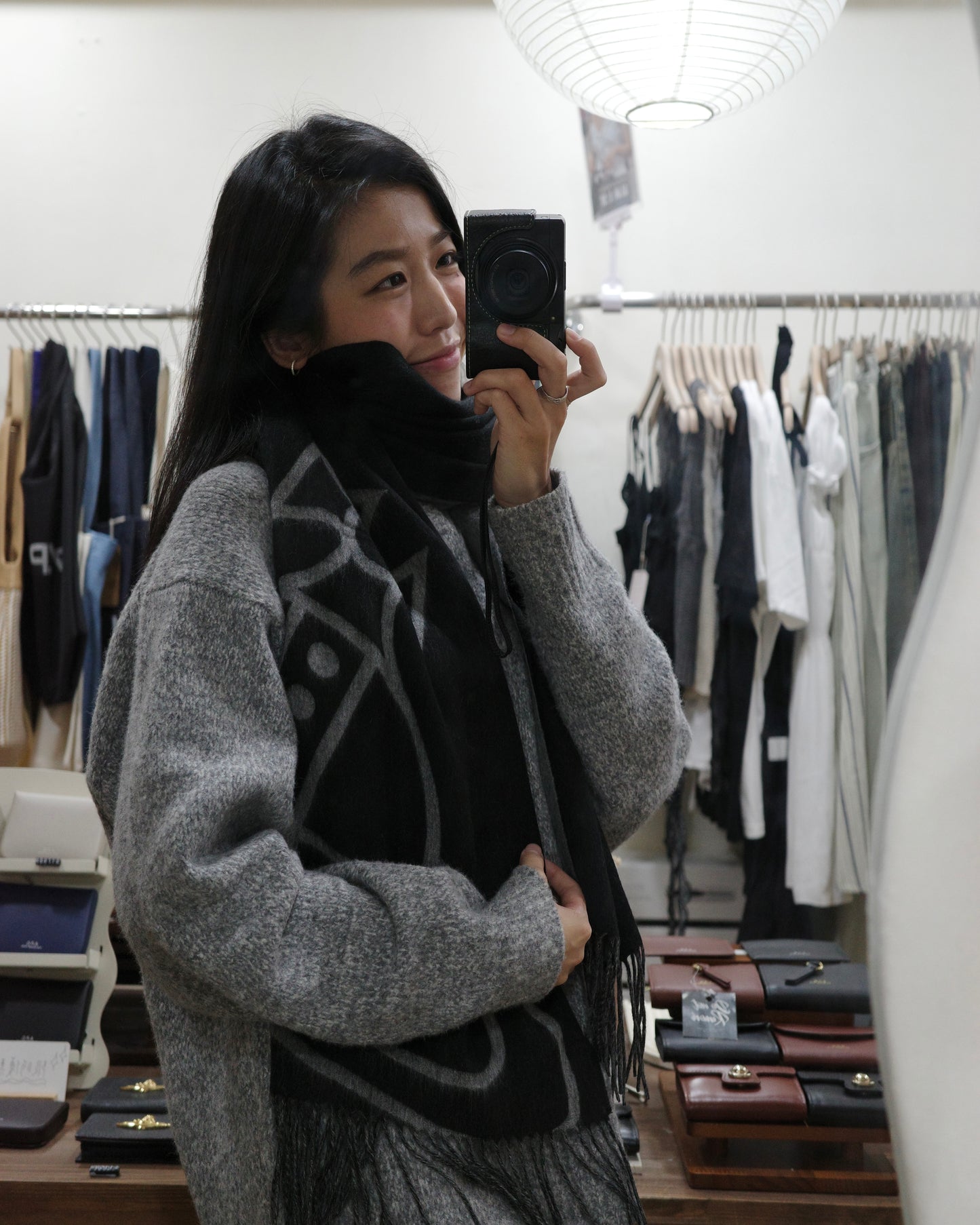 Vivienne Westwood Reversible ORB Logo Scarf 大尺寸雙面頸巾 (100%羊毛) [日本限定! 已停產最後現貨]