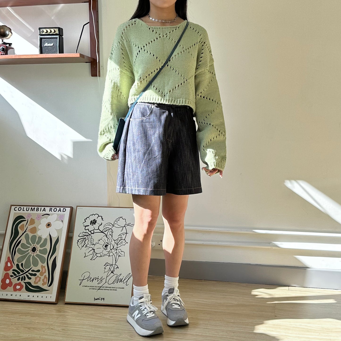 Non-Fade Denim Shorts