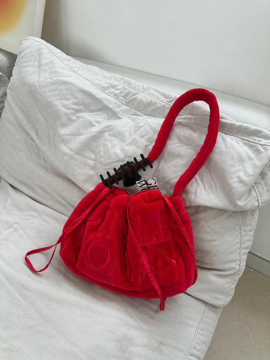Gentlewoman Dumpling Bag 限定毛毛袋