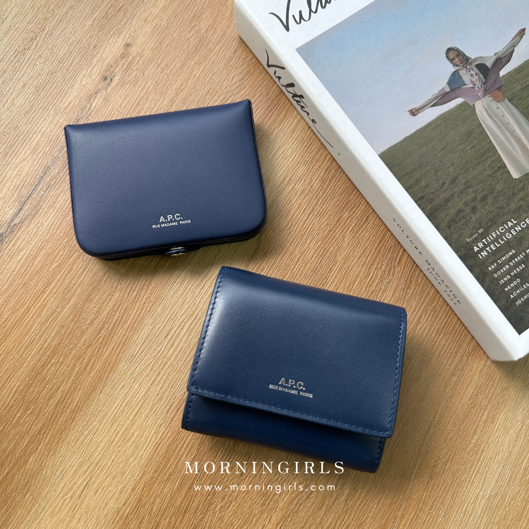 A.P.C. 2024 Seasonal Colour MIDNIGHT BLUE 馬鞍包