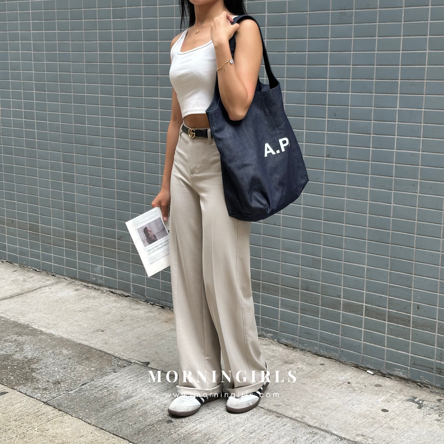 A.P.C. Ninon Tote Bag 最新重磅牛仔布