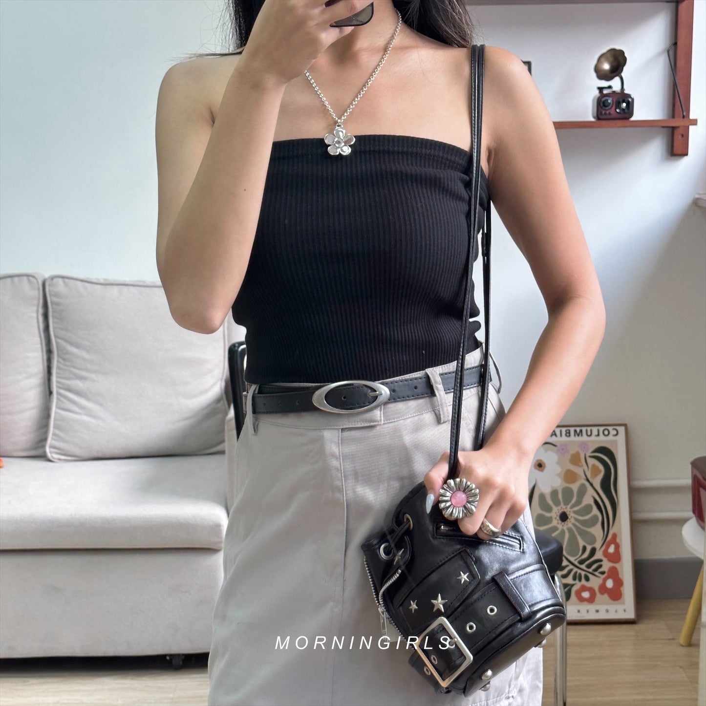 Beautiful People Riders Mini Drawstring Bag [星星別注版 日本已完售!]