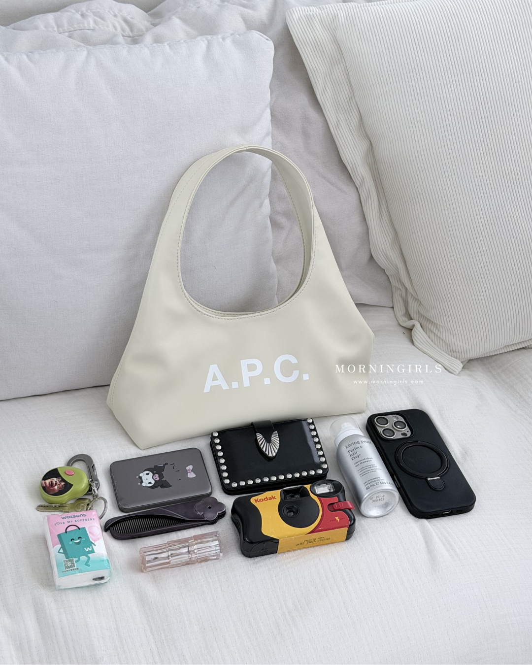 A.P.C. Baby Ninon Shoulder Bag［新色上架 超可愛腋下袋! 全現貨發售中］