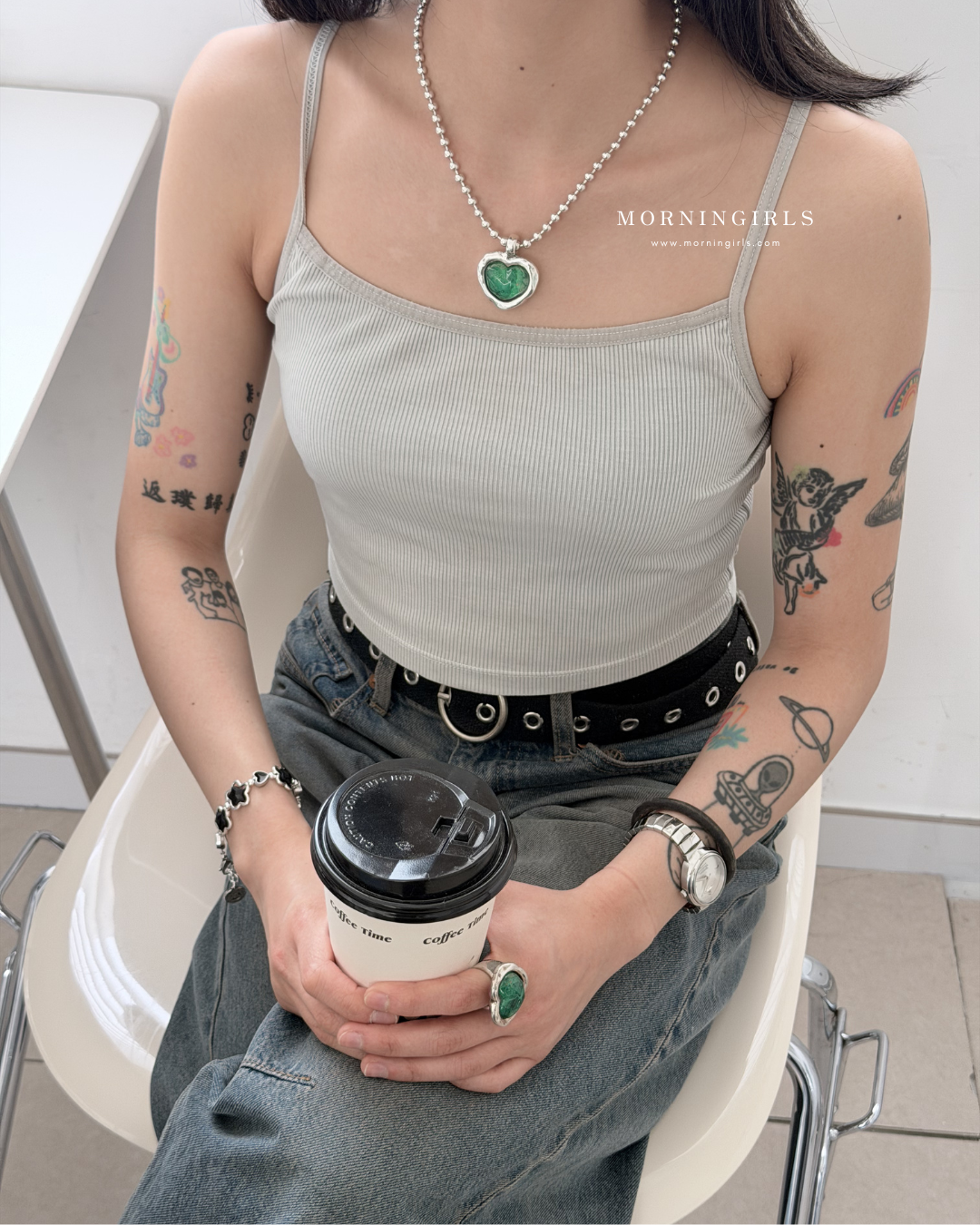 Otro Accesorio 西班牙手工飾物 - Galaxy Heart Necklace [NEW ITEM! 顏色超美極推薦]