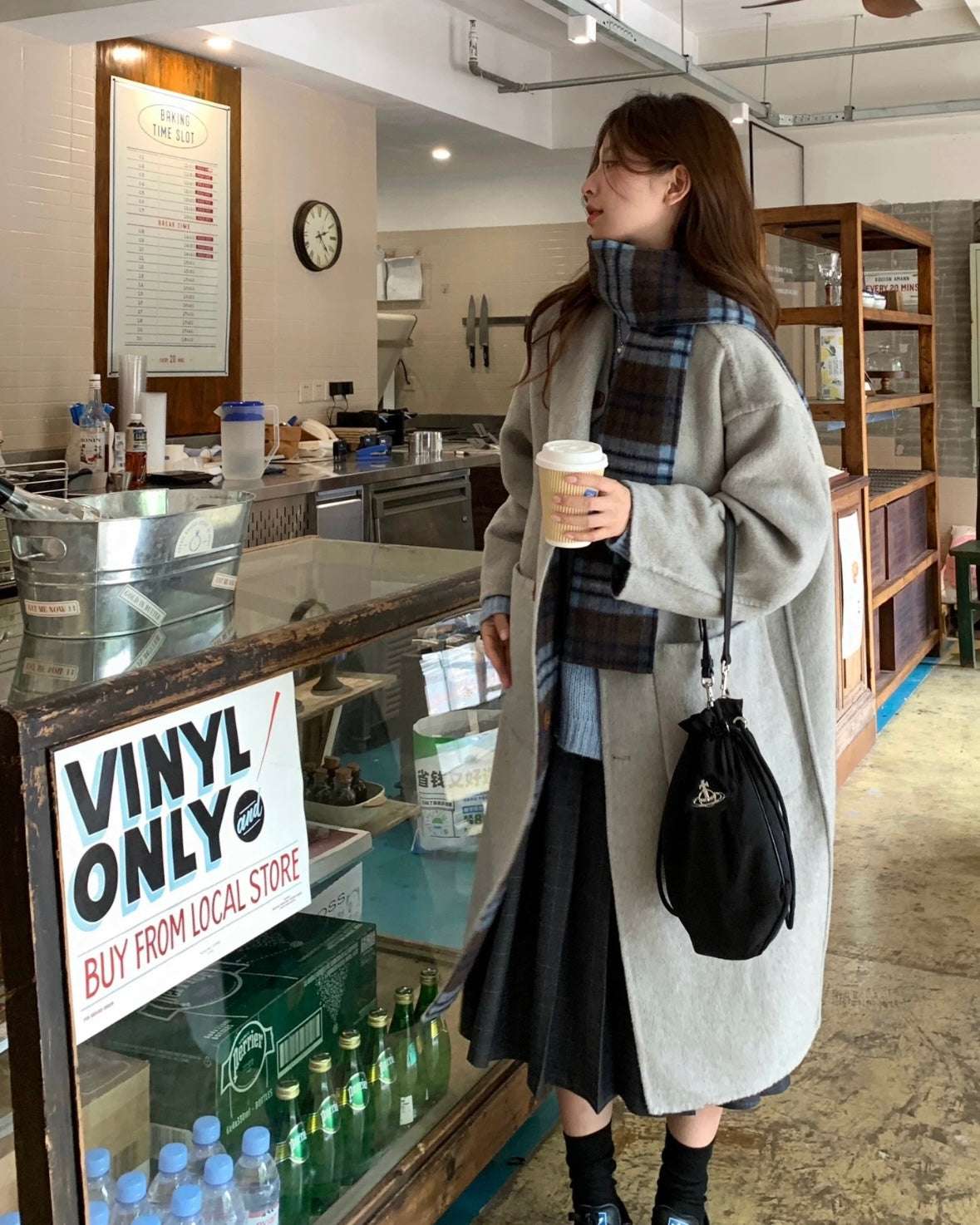 Vivienne Westwood Drawstring Shoulder Bag 尼龍束繩袋 [雙11再減$100 HOT ITEM! 超大容量耐用袋款]