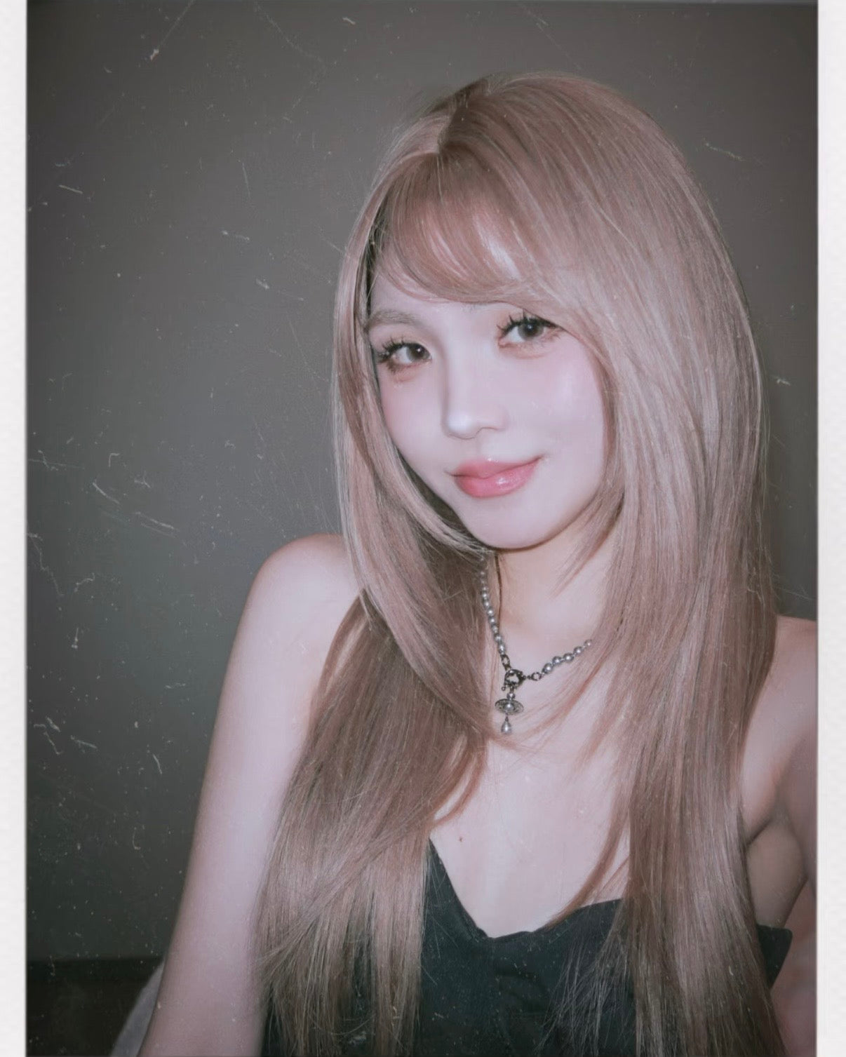 Vivienne Westwood Aleksa Pearl Choker Necklace 巴洛克水滴珍珠限量灰色［大折扣中 NANA同款 絕美小暗黑灰!]