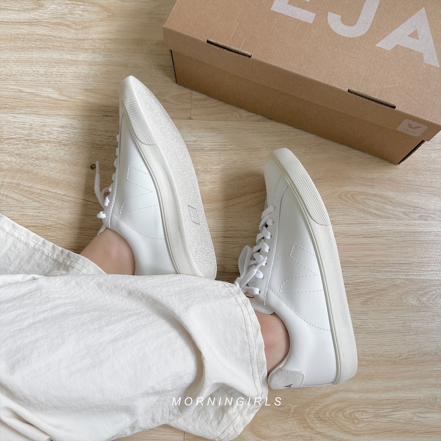 VEJA法國小白鞋 Esplar 淺灰白［經典熱賣 顯腿長之選!］