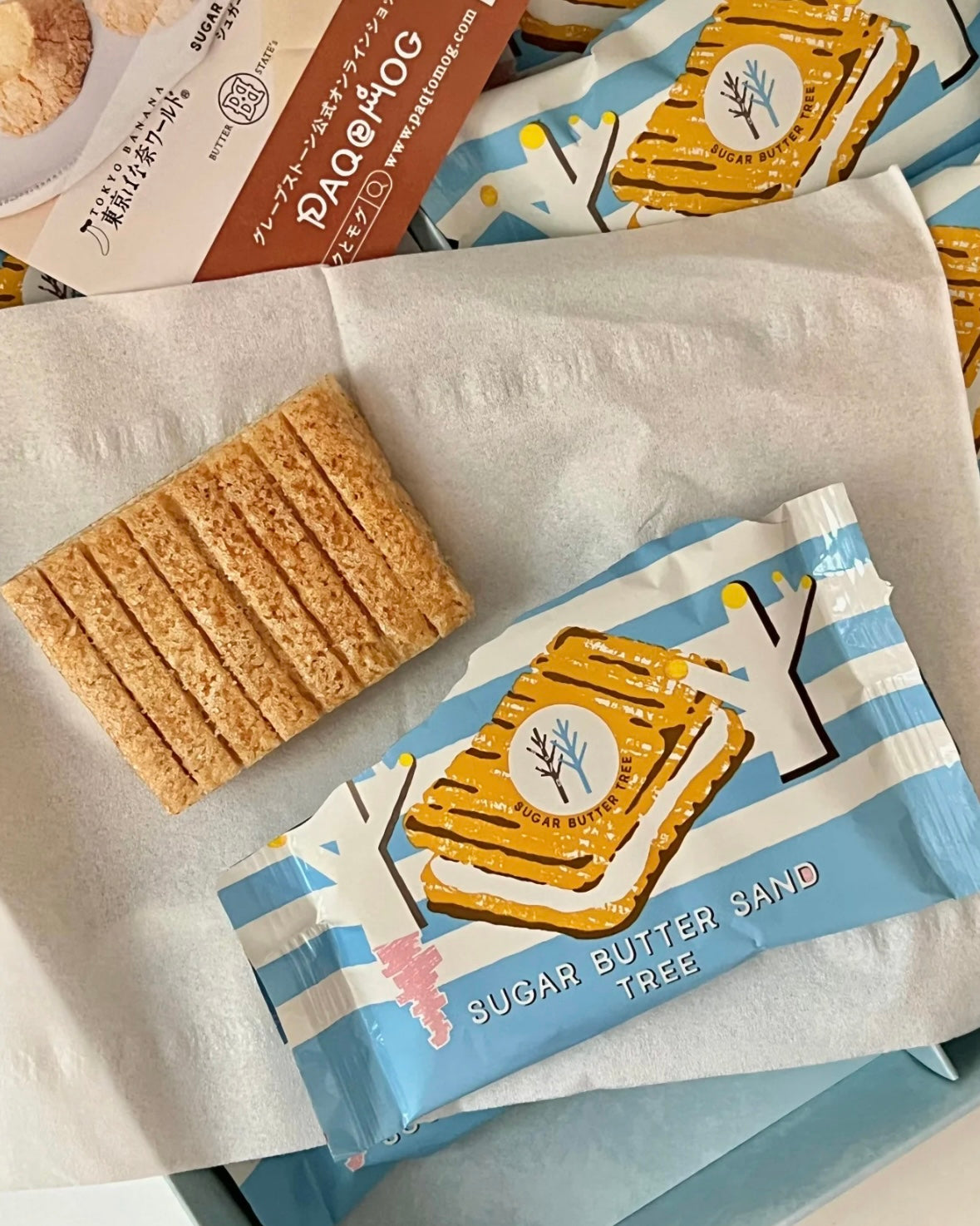 SUGAR BUTTER SAND TREE 奶油白朱古力夾心餅乾［超好味日本必買手信!］