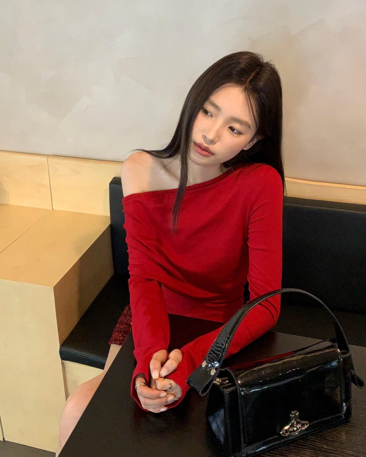 Vivienne Westwood Hazel Handbag 漆皮黑 [超熱賣!]